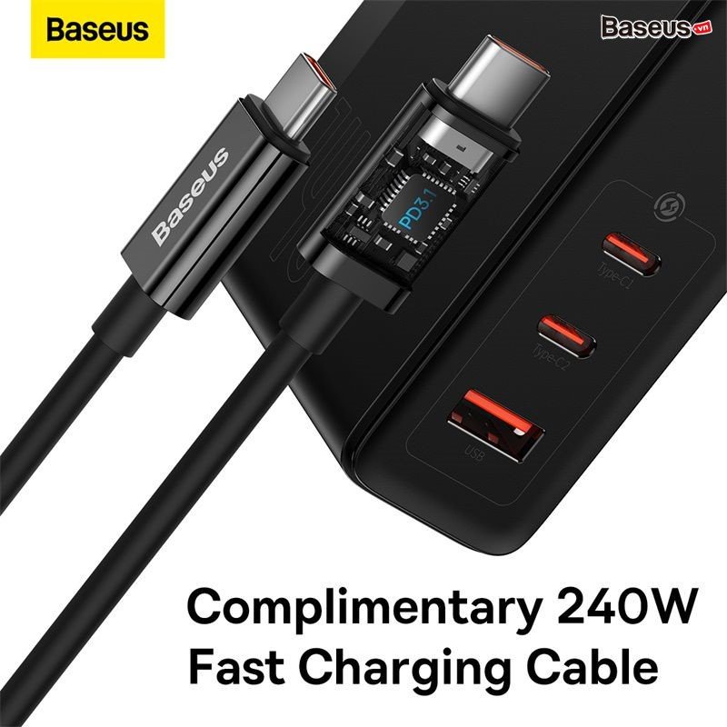 Củ Sạc Nhanh Baseus GaN5 Pro Fast Charger 140W