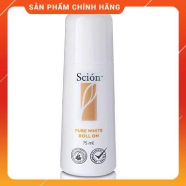 Lăn khử mùi Nuskin, khử mùi Cơ Thể Scion - Pure White Roll On| Khử Mùi Hiệu Quả