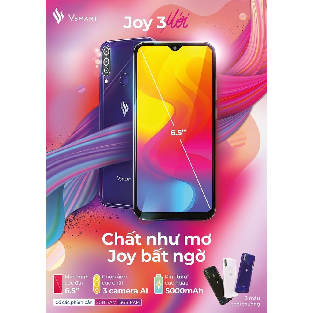 Điện thoại Vsmart Joy 3 (2GB/32GB) | BigBuy360 - bigbuy360.vn