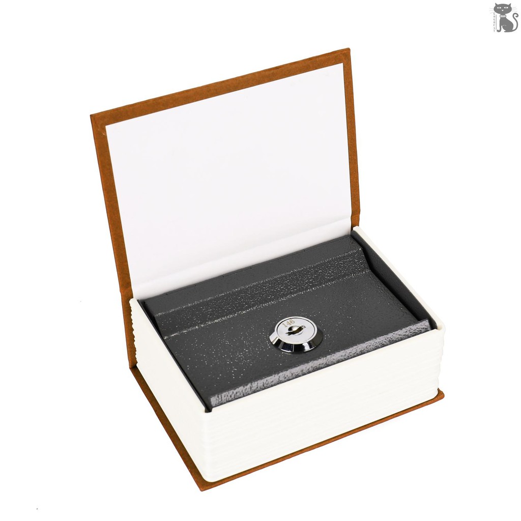 §COD  Secret Box Dictionary Safe Box Book Money Hidden Security Lock Cash Coin Storage Key Locker For Kid Gift