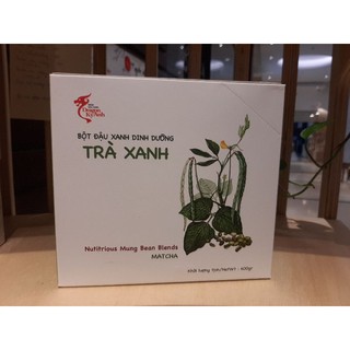 Bột đậu xanh dinh dưỡng trà xanh 600g_Nutrious Mung bean bleds matcha