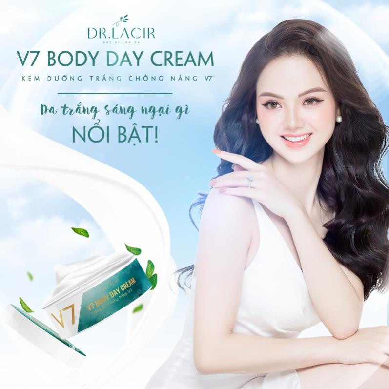 Kem chống nắng dưỡng trắng da body Dr.Lacir V7 Day Cream 180ml LM19 | BigBuy360 - bigbuy360.vn