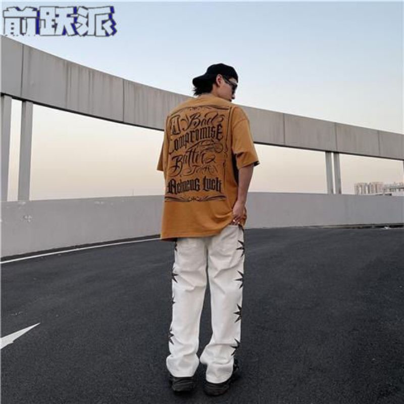 ÁO THUN UNISEX IN HOẠ TIẾT VẢI MÁT THẤM MỒ HÔI