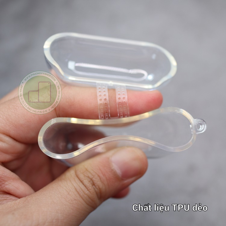 Ốp lưng dẻo trong suốt cho tai nghe Airpods 1/2/Pro/ Airpods 3