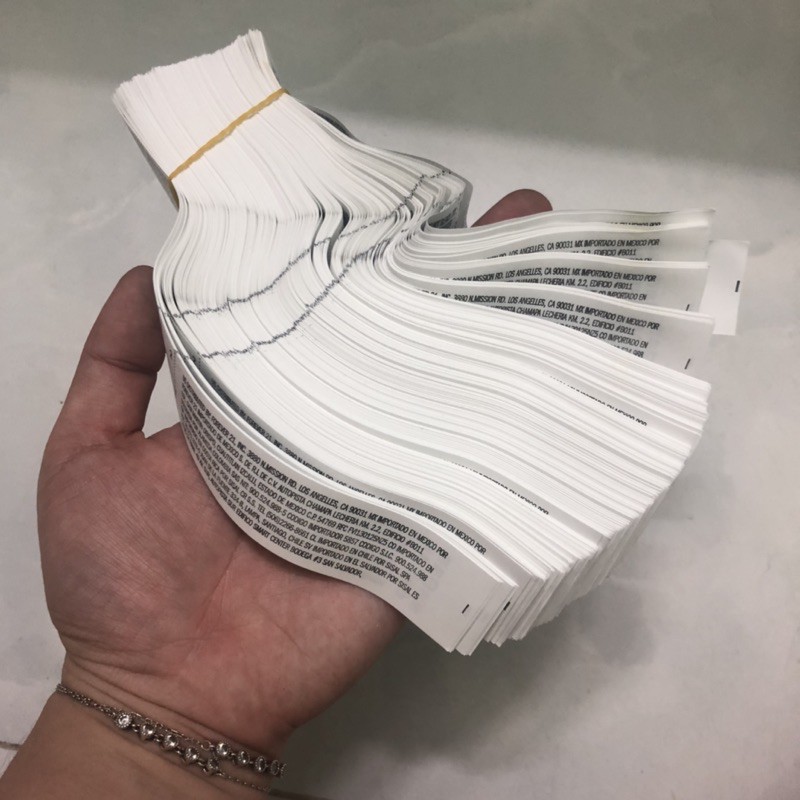 Set 100 Mạc Sườn Giấy Nilon F21 Hàng Xuất Dư