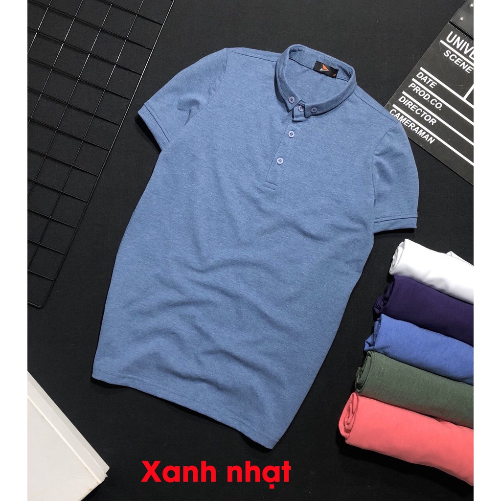 Áo thun nam tay ngắn Havis phối cổ trụ nam tính thời trang AXK061 | BigBuy360 - bigbuy360.vn