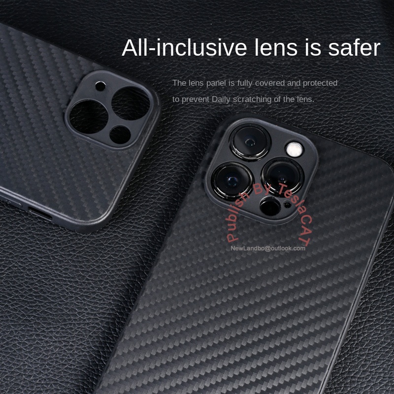 Ốp Điện Thoại Vân Sợi Carbon 0.6mm Cho iPhone 14Pro 14max 14 11Pro 11 13Pro 12 Mini Pro Max 7 8 Plus SE2022 SE3
