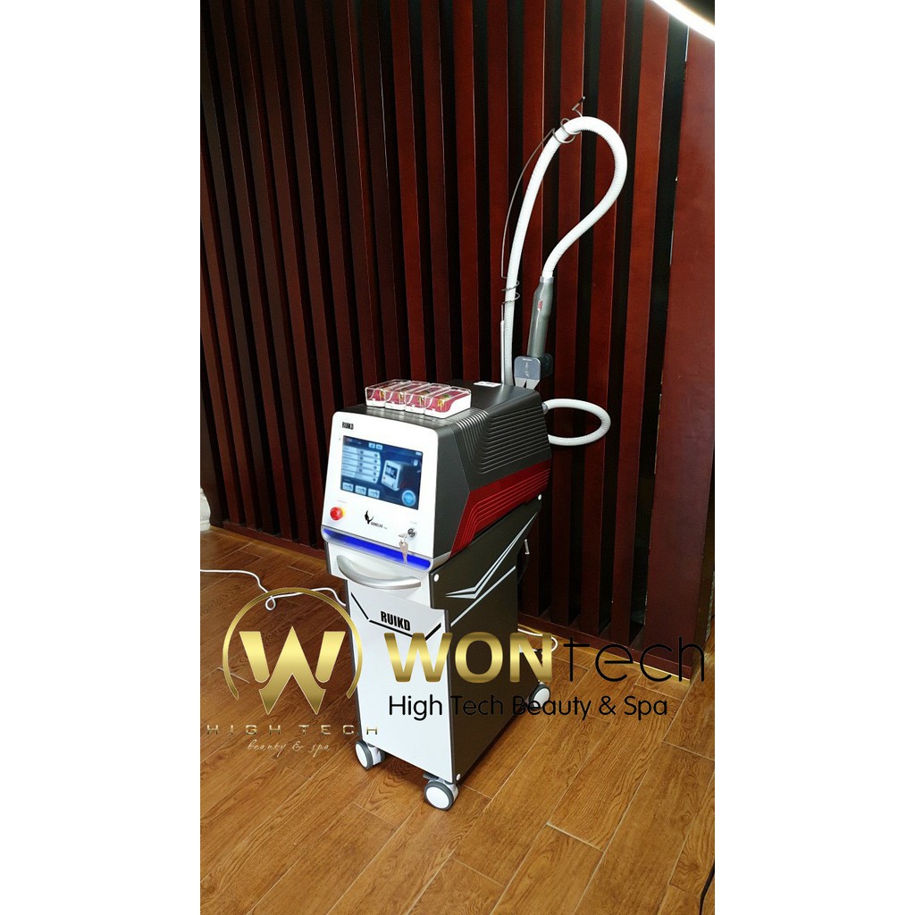 Máy laser hàn quốc RUIKD 2in1 trị nám và xóa xăm loại 1 [ BẢO HÀNH 12 THÁNG]