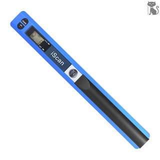 §COD  Portable Handheld Wand Wireless Scanner A4 Size 900DPI JPG/PDF Formate LCD Display with Protecting Bag for