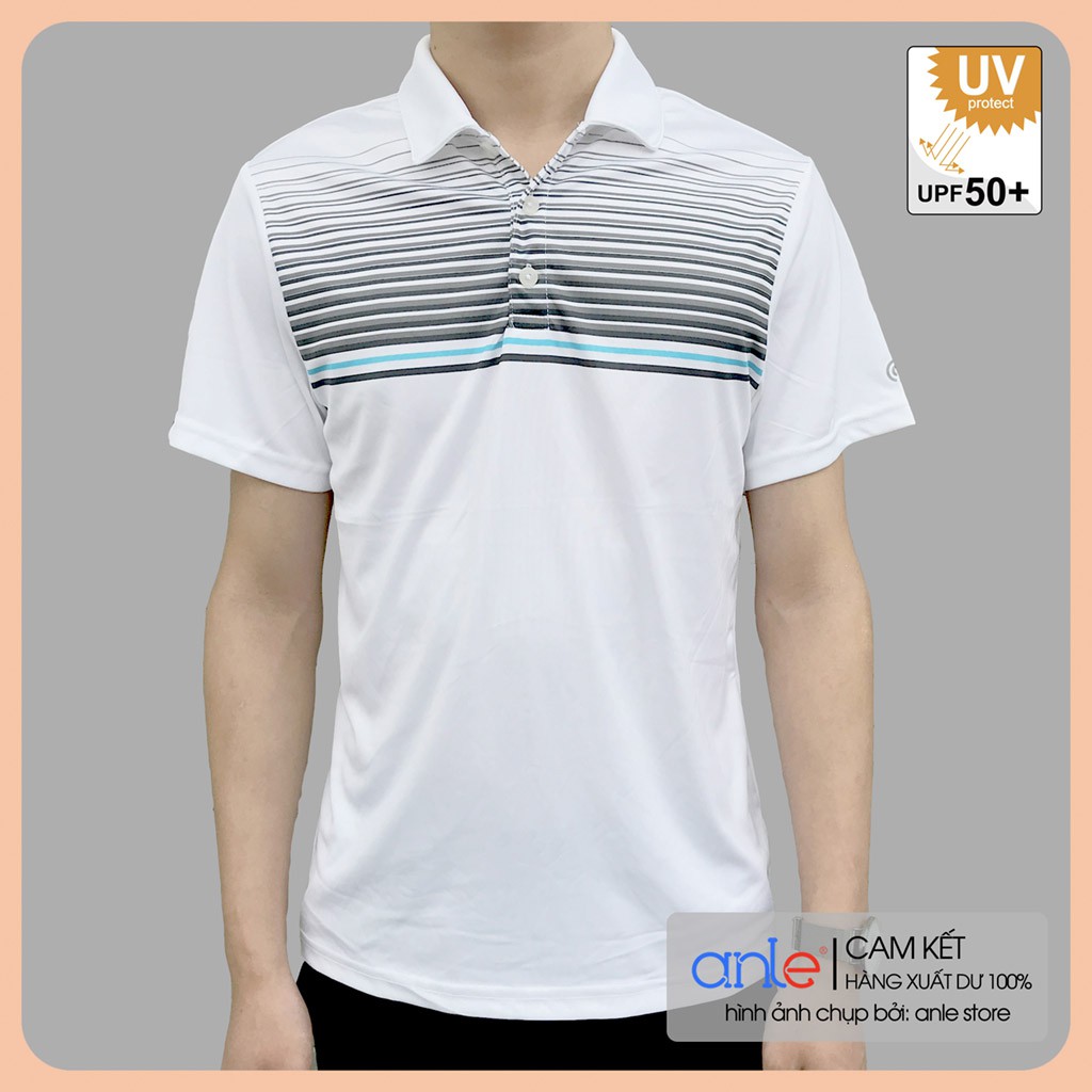 Áo Thun Polo Nam Thể Thao Công nghệ Vải Duo Dry Chống tia tử ngoại (UPF 50+) Anle Store