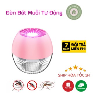 Đèn bắt muỗi - Đèn diệt muỗi tự động Model 2021 có đèn LED dễ ngủ sử dụng tia UV dây cắm USB