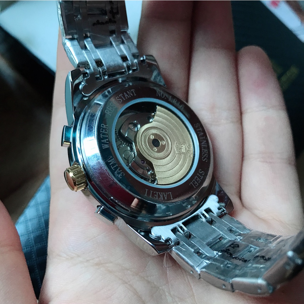 ĐỒNG HỒ NAM LAKEII MÁY CƠ CHÍNH HÃNG SIÊU BỀN CHẠY MÃI VỚI THỜI GIAN FSS