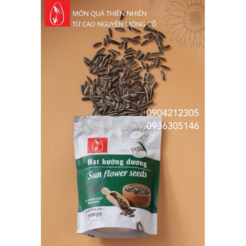 Hướng dương vị dừa túi zip 500g