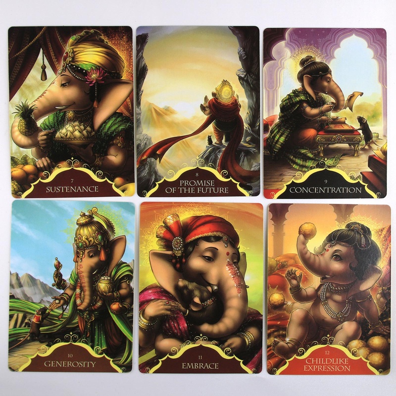 Bộ Bài Tarot Phép Thuật Ganesha for Oracle Vui Nhộn