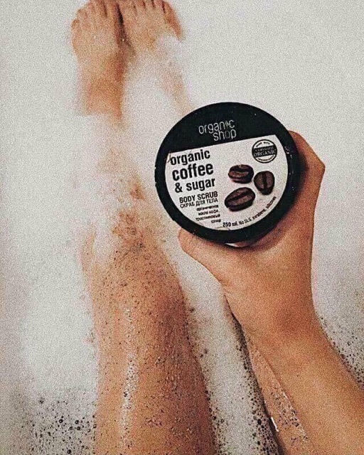 Tẩy Da Chết Toàn Thân Organic Coffee & Sugar Scrub