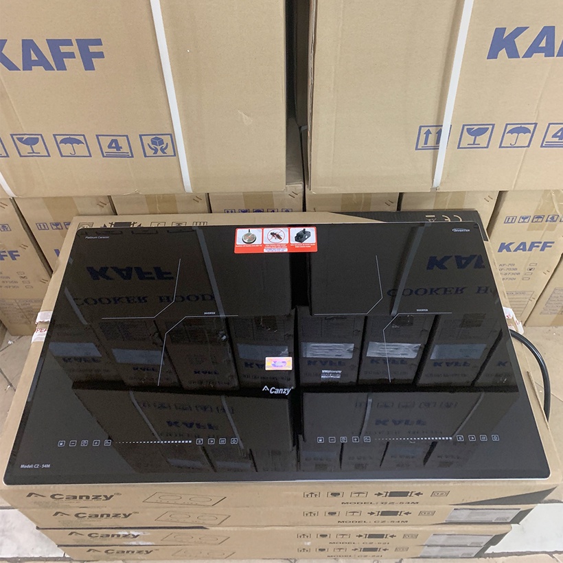 Bếp từ đôi CANZY CZ-54M - Mẫu mới 2022 có INVERTER tiết kiệm điện - Bảo hành chính hãng 3 năm