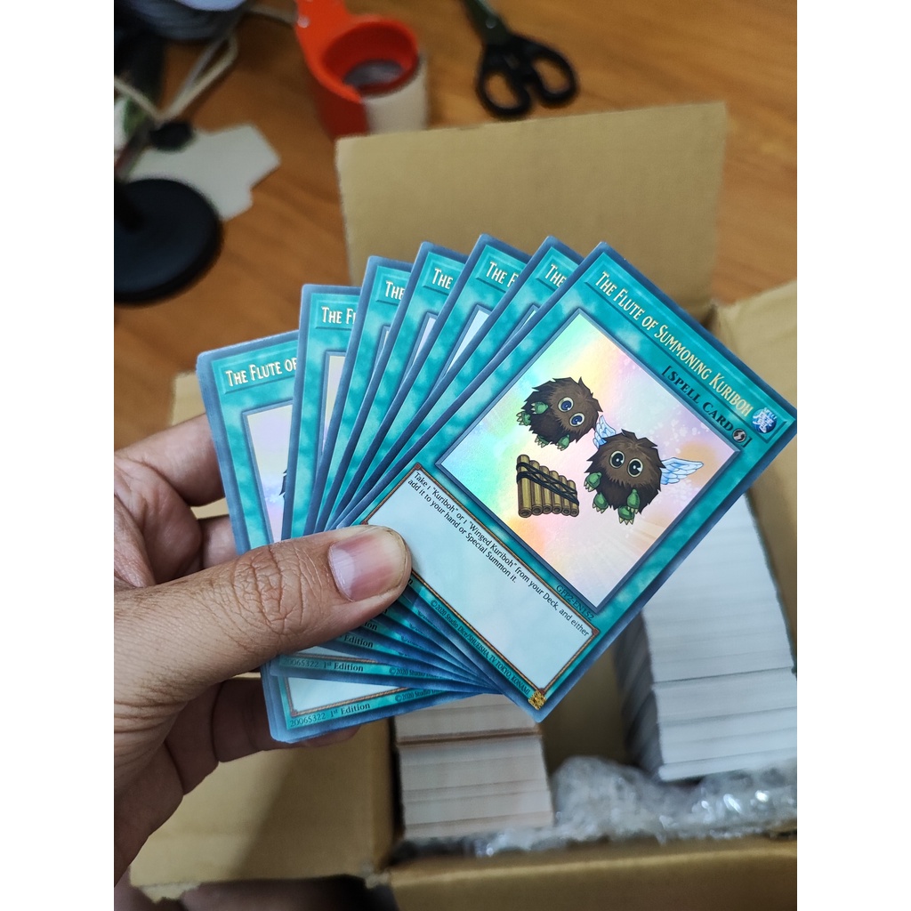 1 lá thẻ bài The Flute of Summoning Kuriboh - GFP2-EN152 - Ultra Rare 1st Edition