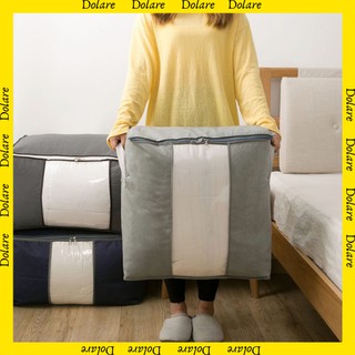 Túi Vải Đựng Quần Áo Chăn Màn Mền BIG SIZE 60Cm Loại 1 - Túi Đựng Đồ Cỡ Lớn Dáng Ngang Và Dọc Đa Năng
