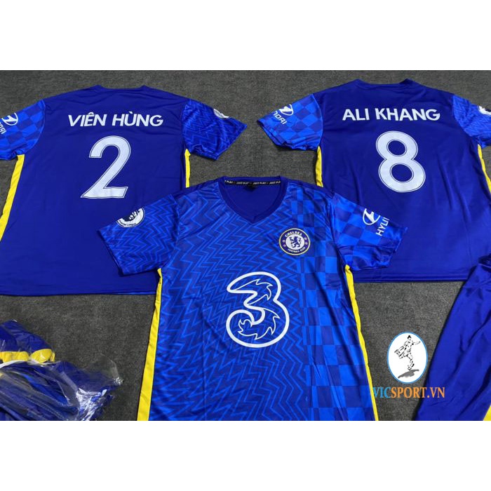 Áo Bóng Đá Chelsea , Quần Áo Đá Banh CLB Chelsea Thun Lạnh 22-23- Vicsport