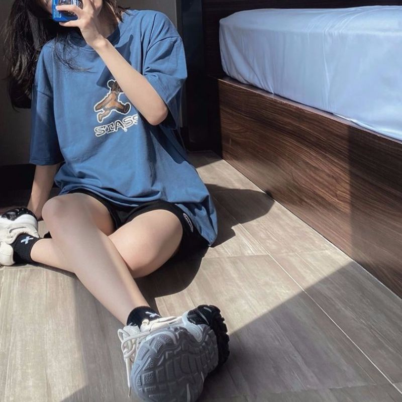 Mới Bộ Đồ Ngủ Ngắn Tay Form Rộng Phong Cách Hàn Quốc Dành Cho Nữ Thời Trang | BigBuy360 - bigbuy360.vn