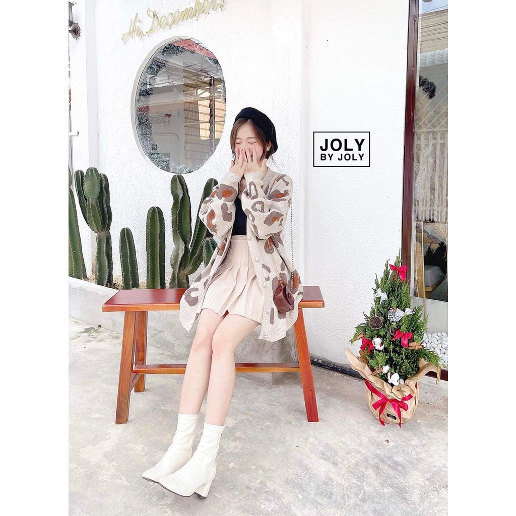 Áo Khoác Len Rộng Ulzzang. Áo Khoác Cardigan Len Viền Dáng Dài Form Rộng [Len Nút TT]