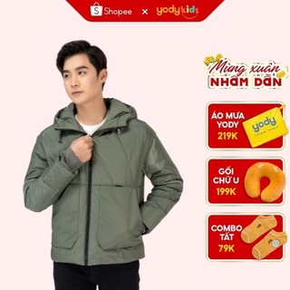 Áo phao nam yody có mũ siêu ấm phm3002