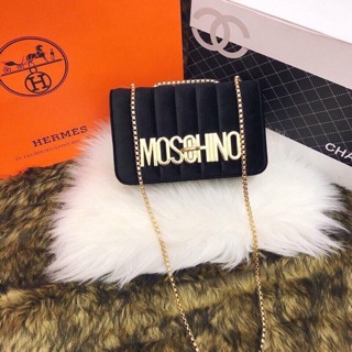 Túi Moschino Nhung ( kèm ảnh thật)