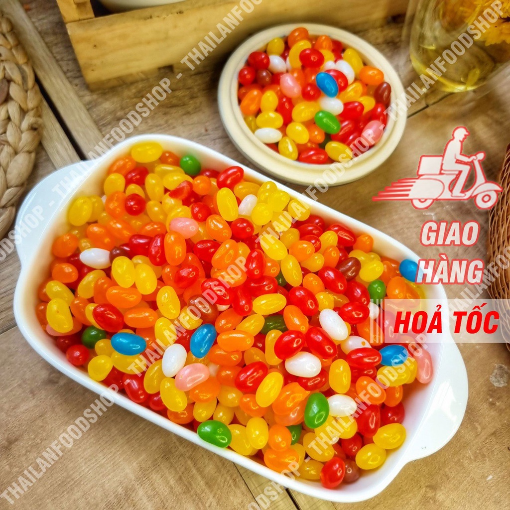 Kẹo Bi Trái Cây - Lon 500Gr