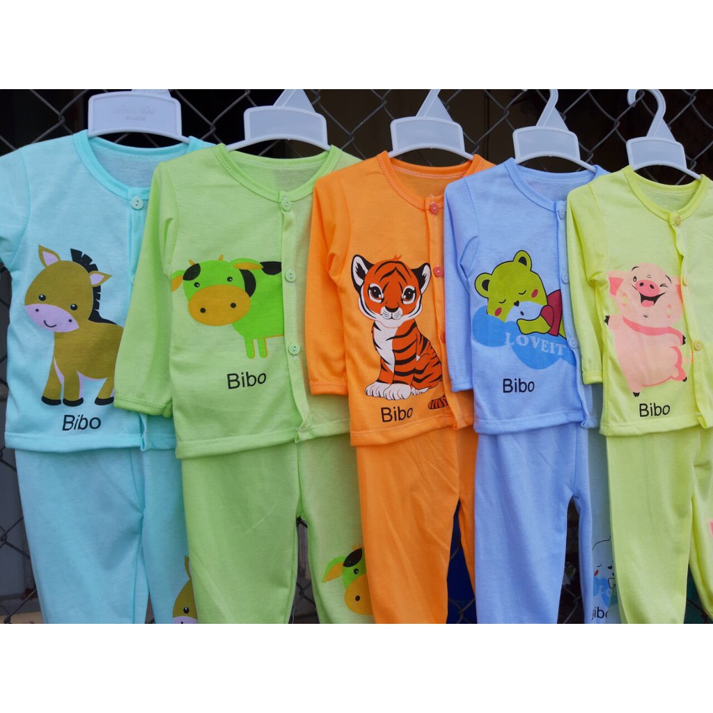 Sét 5 bộ dài tay thu đông cho bé trai bé gái