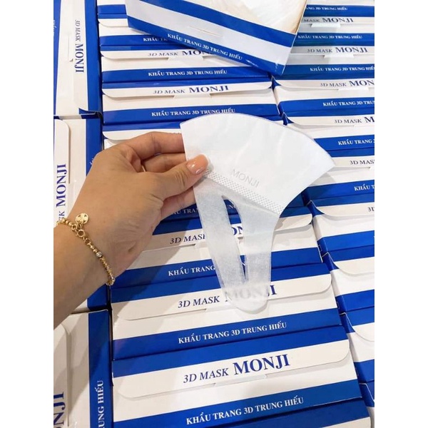 (Giá sỉ) Hộp khẩu trang 3d mask monji chính hãng 50 cái | BigBuy360 - bigbuy360.vn