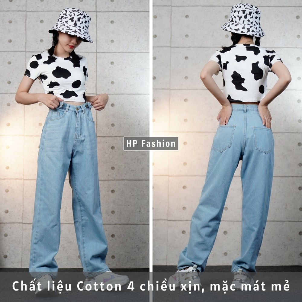 Áo Croptop Bò Sữa dáng rộng phong cách Ulzzang hottrend | BigBuy360 - bigbuy360.vn