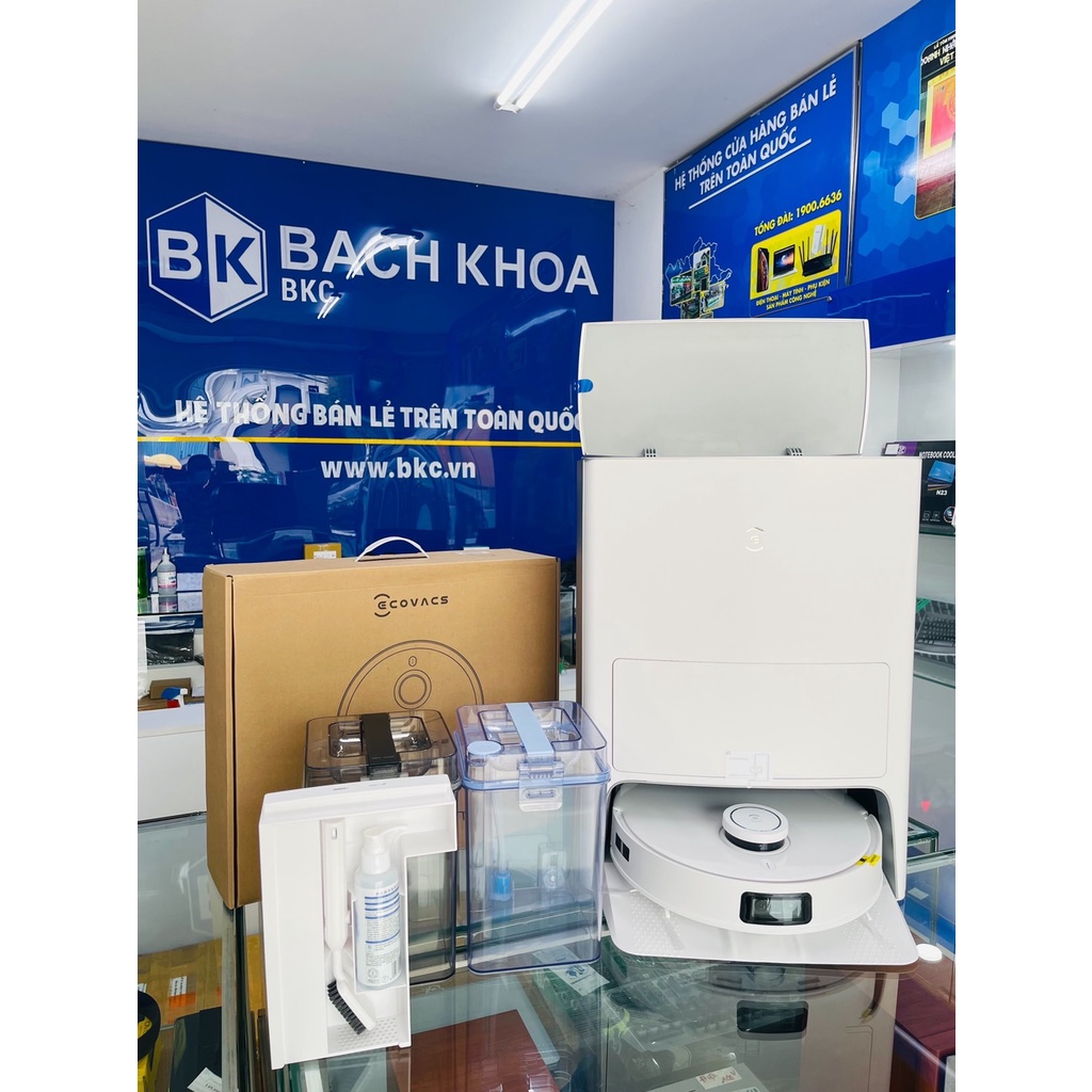 Robot Hút Bụi Lau Nhà Ecovacs DEEBOT T10 Turbo / T10 Omni - Phiên bản mới 2022 - Bảo hành chính hãng