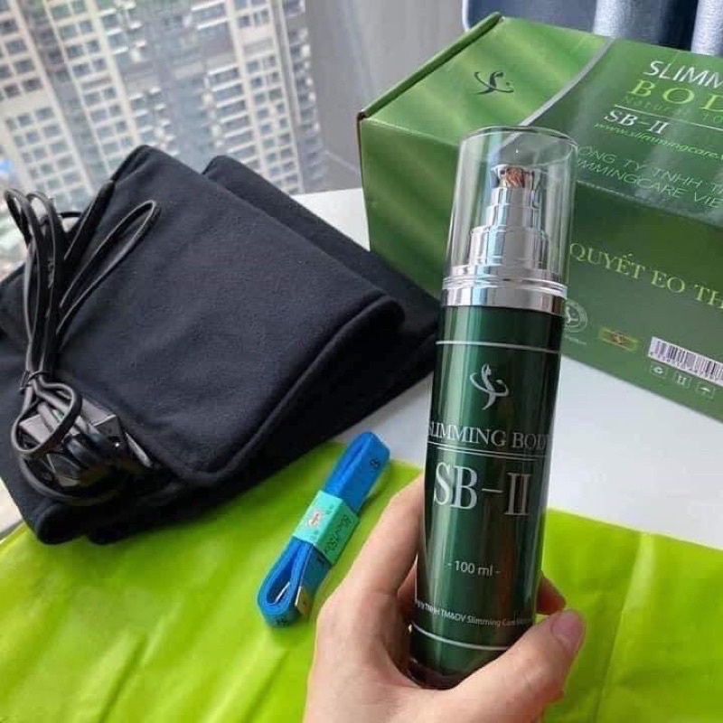 Nguyên Bộ Quấn nóng thãi mỡ Slimming Phiên Bản Thường + tặng kèm gen dán bảo hành 6 tháng tận nhà