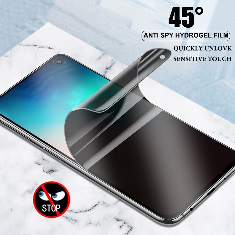 Miếng Dán Hydrogel 3D Chống Nhìn Trộm Cho Samsung Galaxy A24 A34 A54 A14 5G S23 S22 S21 S20 Note 20 Ultra S10 S8 S9 20 8 9 Note 10 Plus  A11 A12 A13 A33 A53 A73 A31 A71 A51 A52 A32 A42 A72 A22 A23 A02 A02S A30 A20 A50 A50S A04 A04S