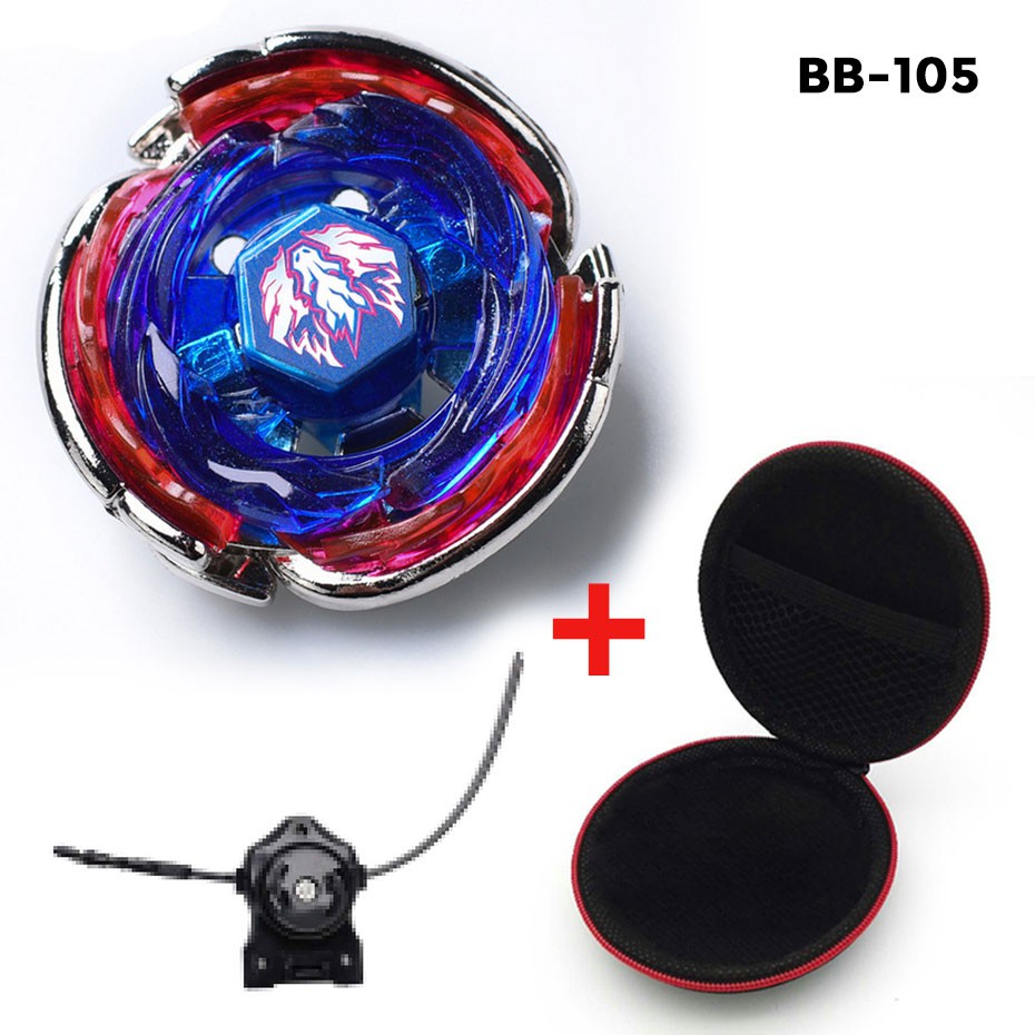 Beyblade Metal Spin Tops 4D BB105 Big Rang Pegasus with Launcher Case Spinning Top Toy Gift for kids