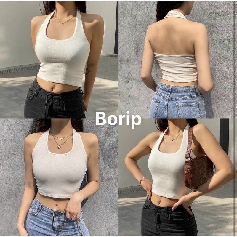 Áo yếm cá tính thun borip