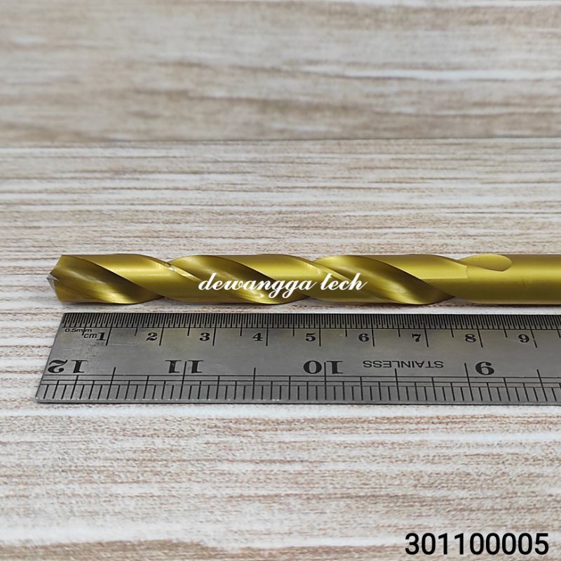 Mũi Khoan Sắt Dài 10.0mm Hss 10mm Màu Vàng