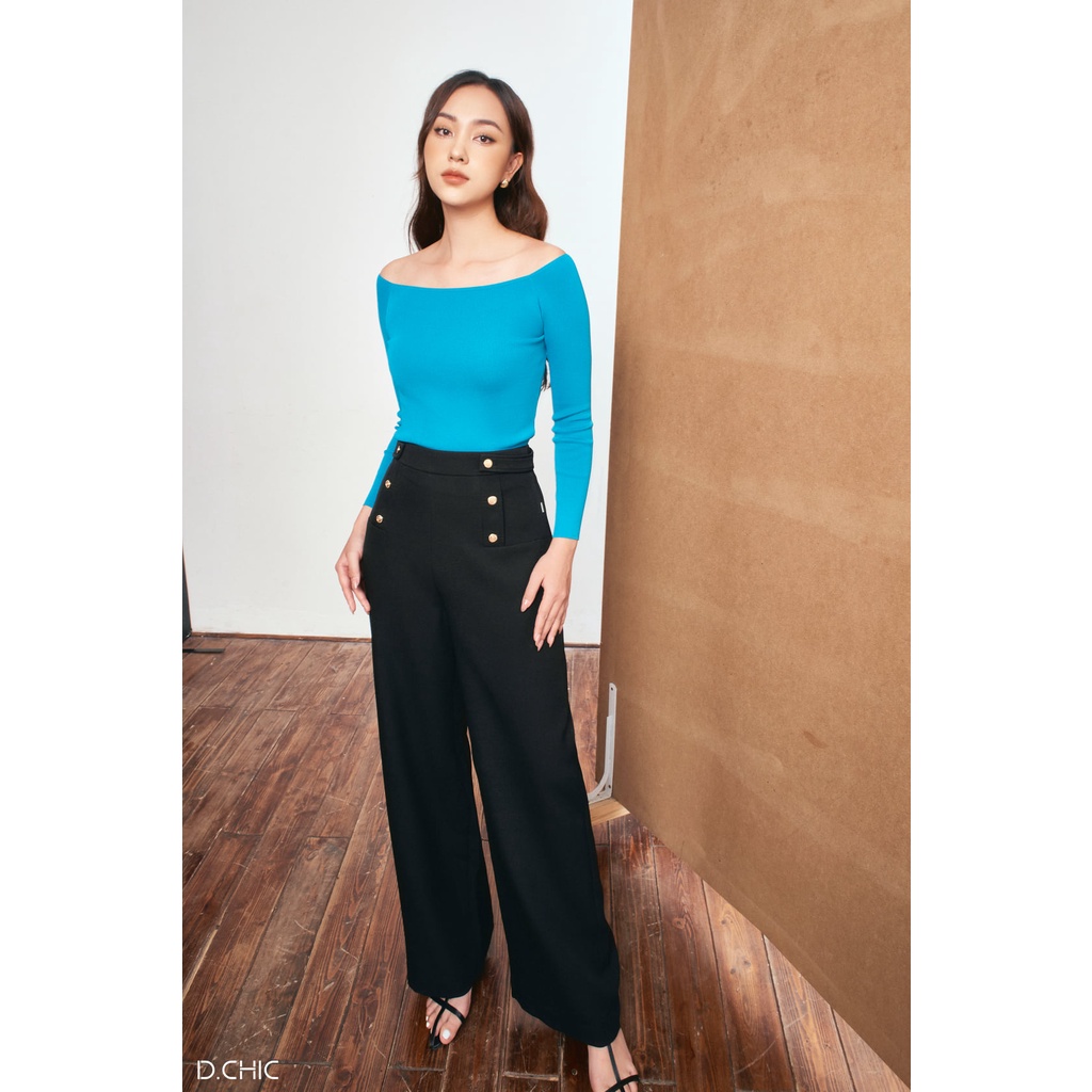 Áo len mongtoghi cổ thuyền D.CHIC MS: 188063