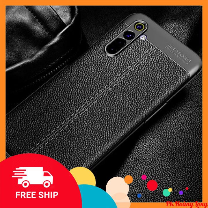 Ốp lưng Xiaomi Redmi Note 7 silicon giả da, chống sốc Auto Focus