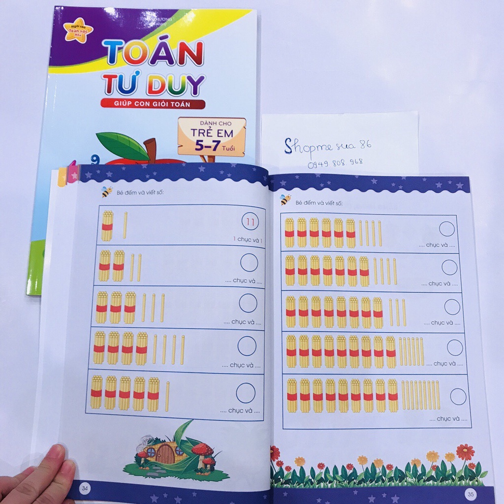 toan tu duy (5-7t)_giúp bé giỏi toán, chuẩn bị hành trang cho bé vào lớp 1