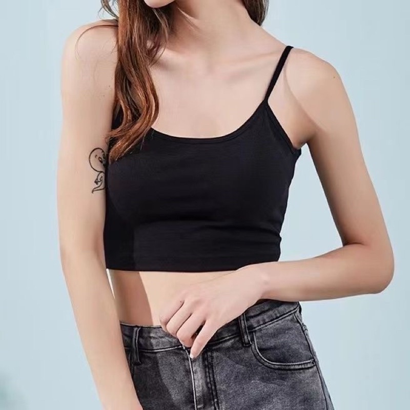 áo hai dây hở lưng sexy dây treo hở lưng thắt đắt lưng ong khoe eo thon dáng ngắn