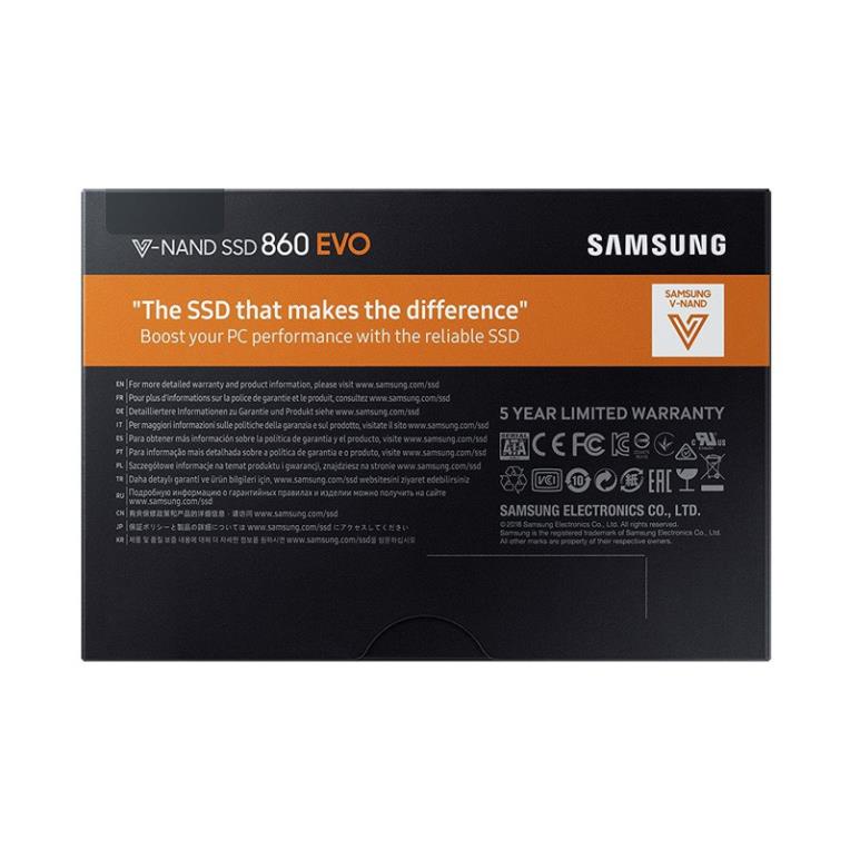 Ổ Cứng SSD 1TB/2TB Samsung 860 Evo 2.5 Inch SATA III (MZ-76E1T0BW / MZ-76E2T0BW) | BigBuy360 - bigbuy360.vn