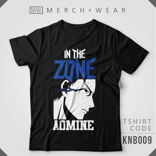 Áo thun in hình Daiki Aomine - Kuroko no Basuke thời trang nam giá rẻ