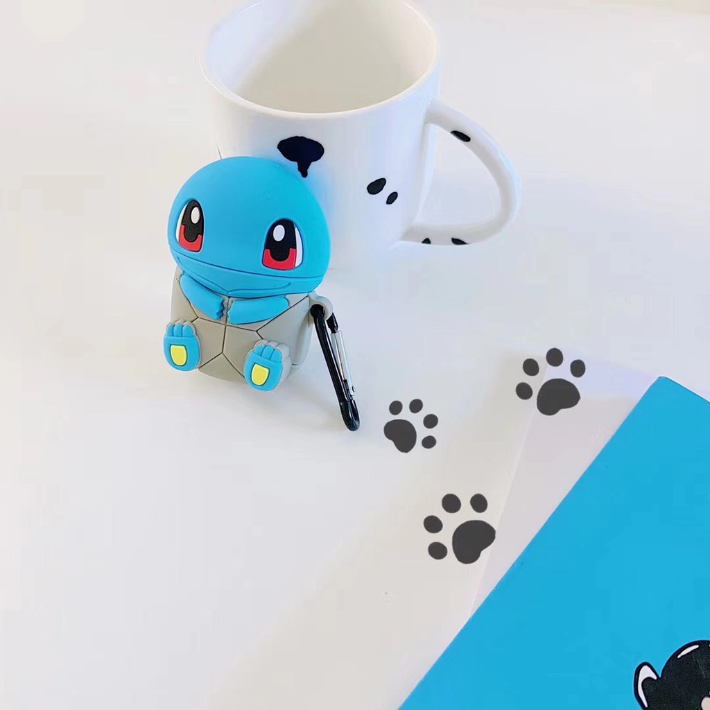 Blue Silicone Pokemon Casing airpods case AirPod soft casing cartoon cover new arrival case i15 i18