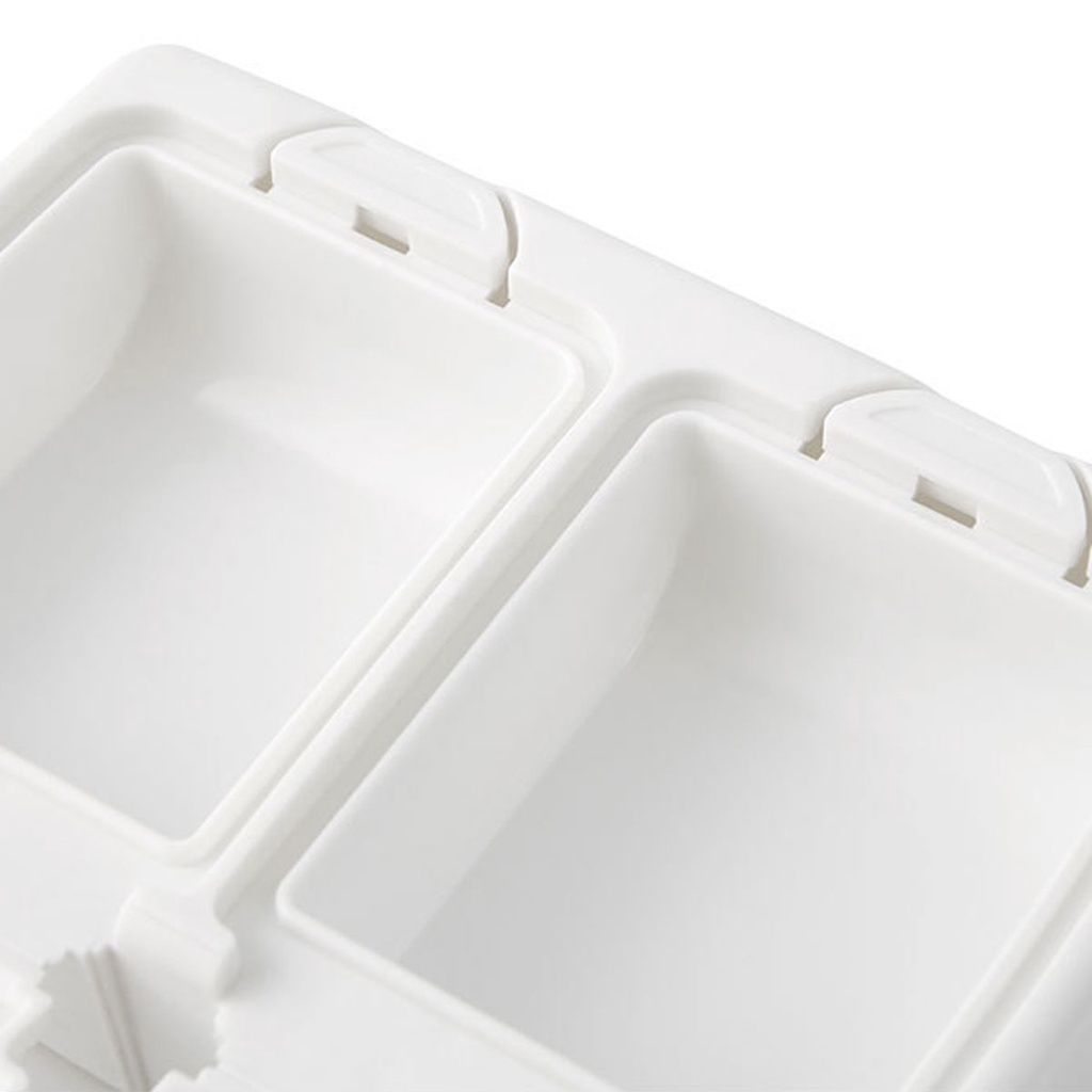 Hộp Nhựa Lật Mini Đựng Bông Tai/Trang Sức Tiện Dụng