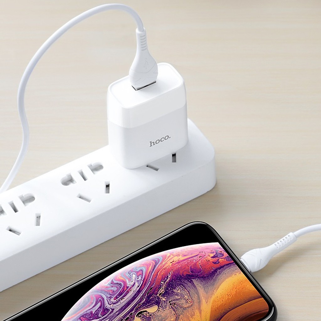Bộ Sạc Nhanh 2.1A Hoco C72 Hàng Chính Hãng - Bảo Hành 12 Tháng