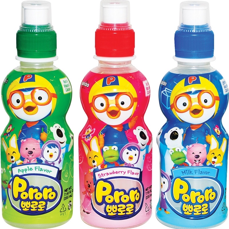 Nước uống trái cây Pororo cho bé