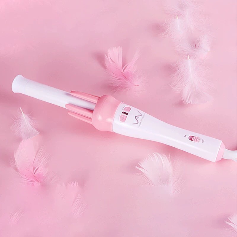 [Dụng cụ uốn tóc] Máy uốn tóc xoăn bồng bềnh xoay tự động 360 độ