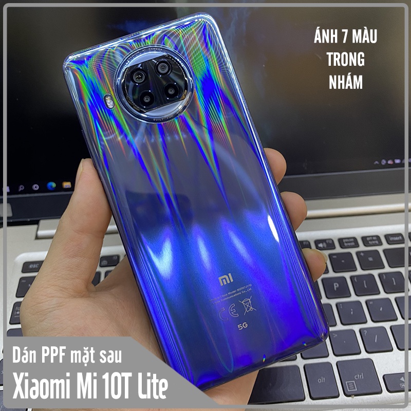 Miếng dán PPF ánh 7 màu cho Xiaomi Mi 11T-Redmi Note 10-Poco F3-Redmi 10 và nhiều dòng Xiaomi khác chống trầy mặt lưng