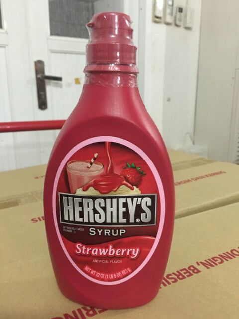 Syrup Hershey Chocolate/Strawberry/Caramel